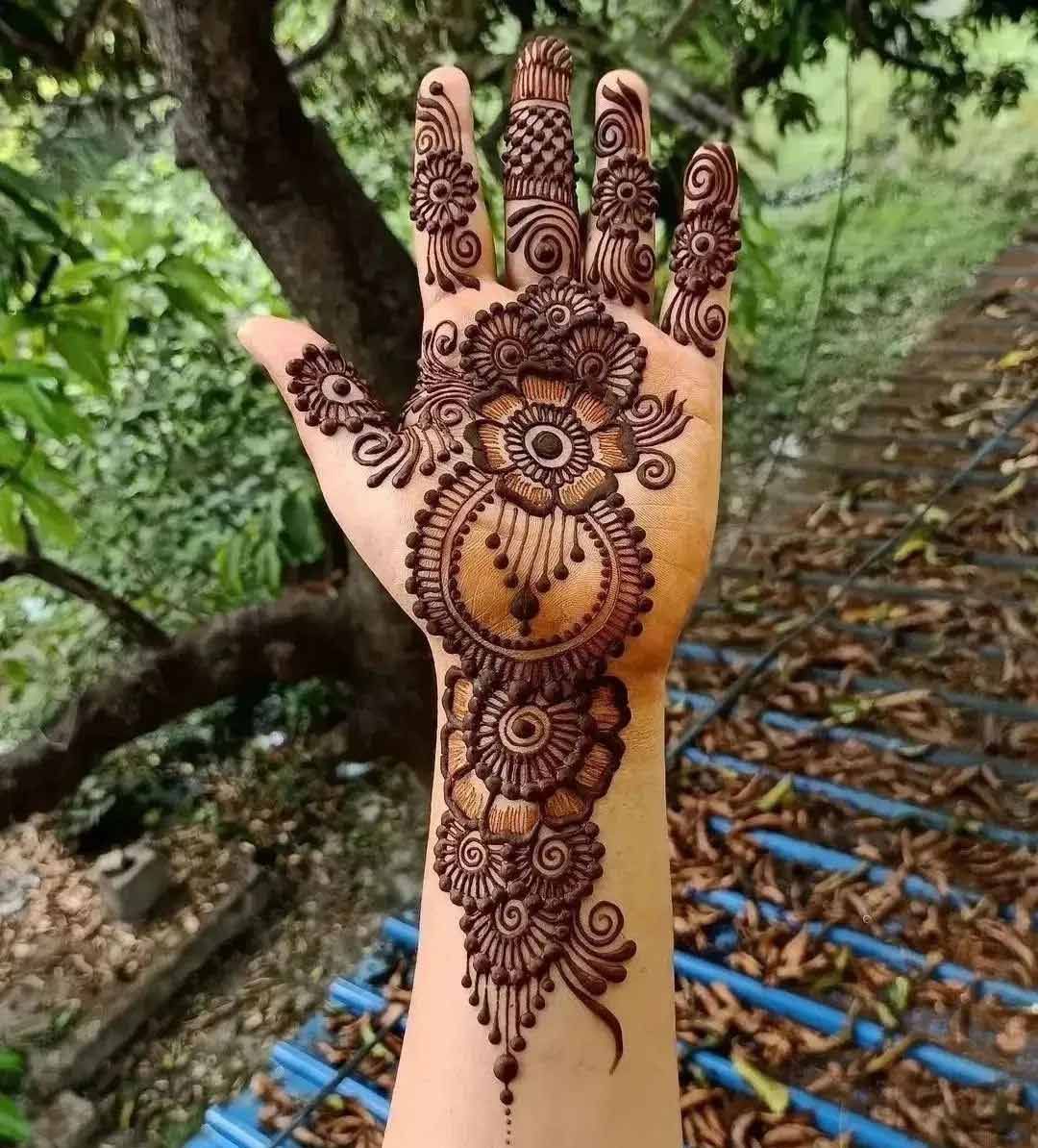 Bridal Mehndi Design, Bridal Simple Mehndi Design 139