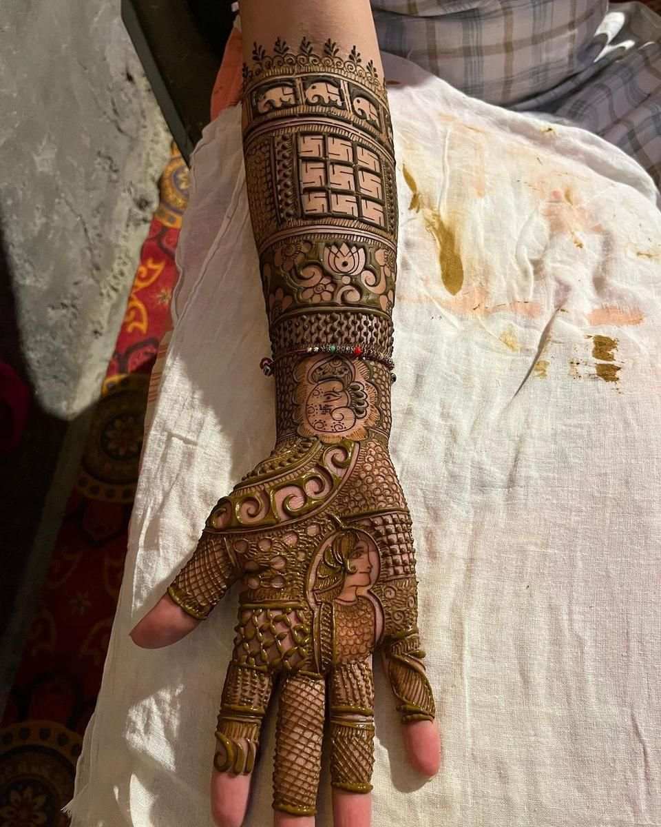 Full Hand Mehndi Design, Stylish Full Hand Mehndi Design 101