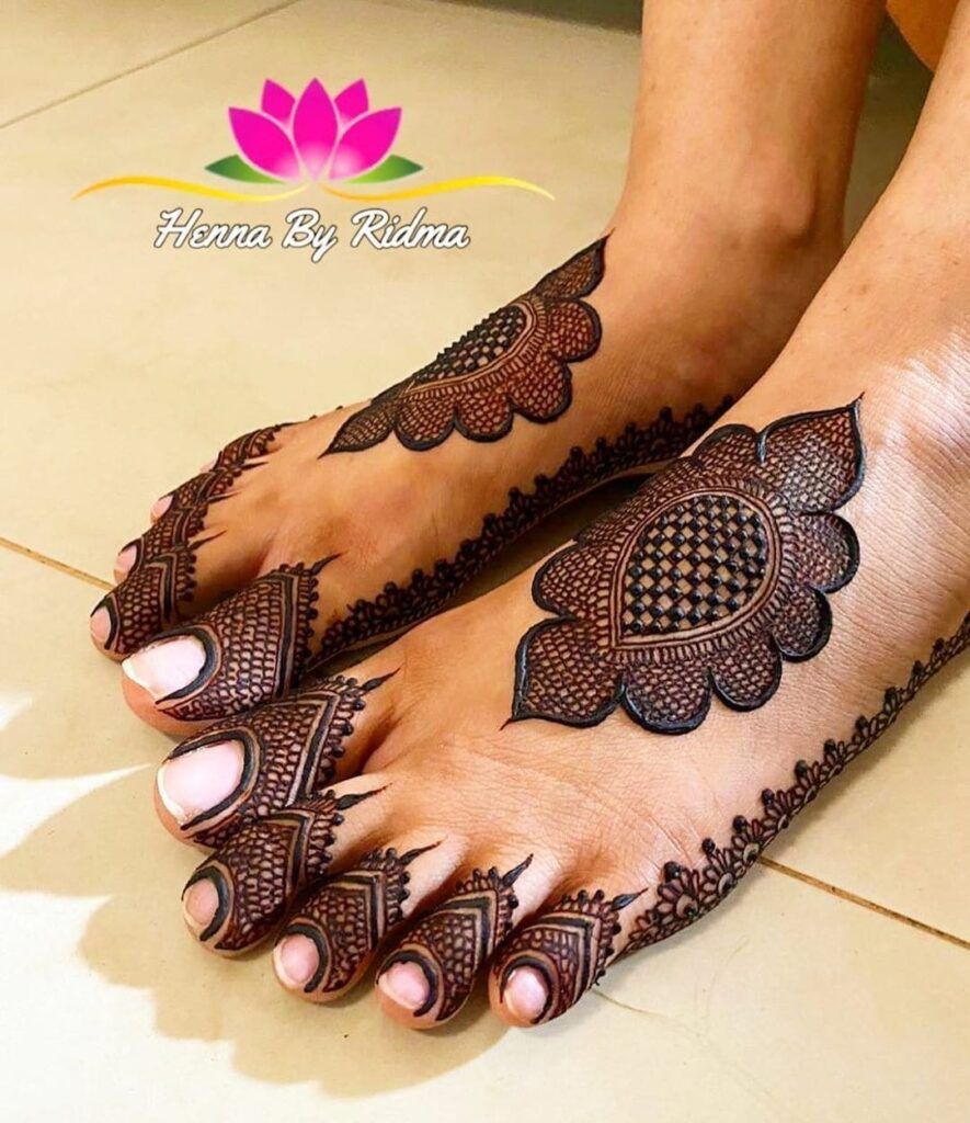 Foot Mehndi Design, Feet Mehndi Design 44