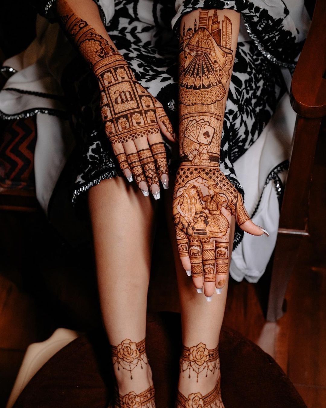 Full Hand Mehndi Design, Stylish Full Hand Mehndi Design 35