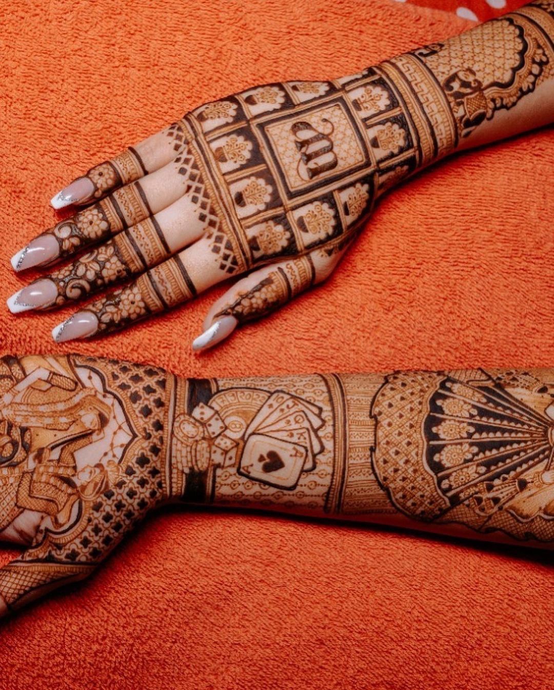 Full Hand Mehndi Design, Stylish Full Hand Mehndi Design 37