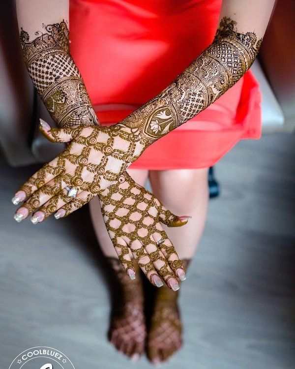 Full Hand Mehndi Design, Stylish Full Hand Mehndi Design 99