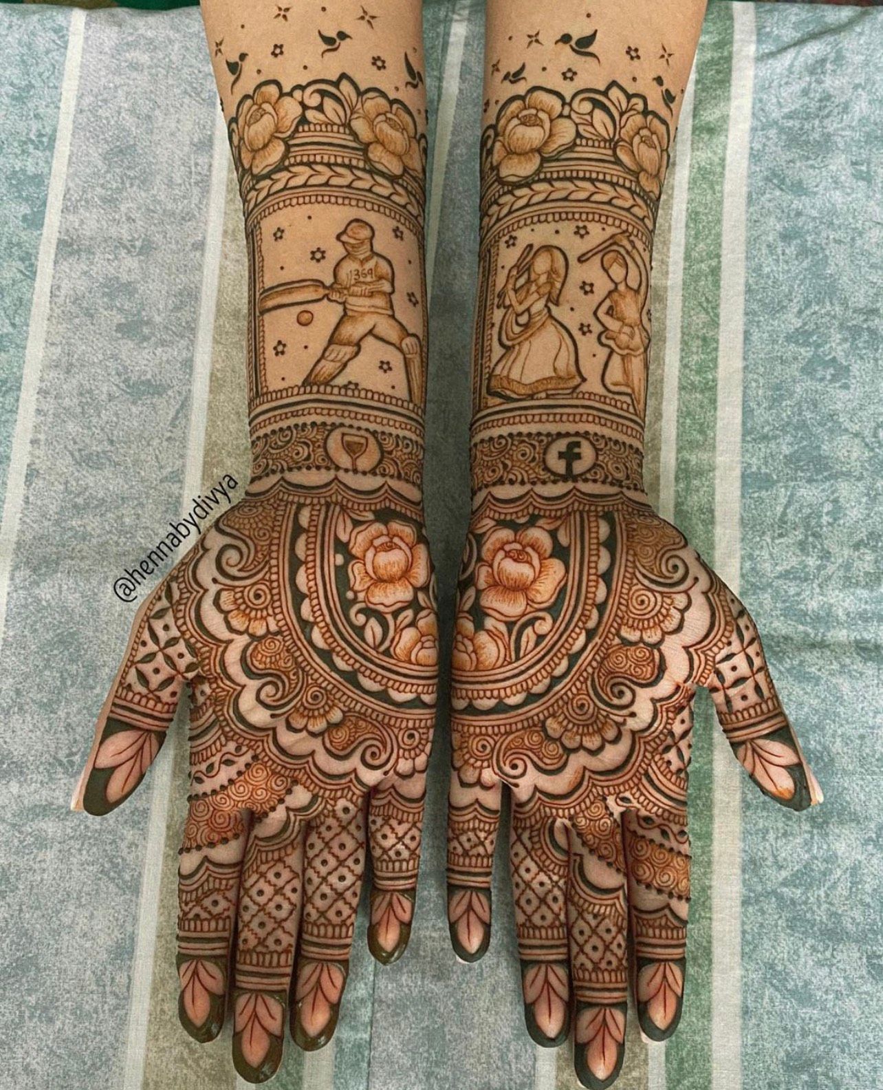 Full Hand Mehndi Design, Stylish Full Hand Mehndi Design 30