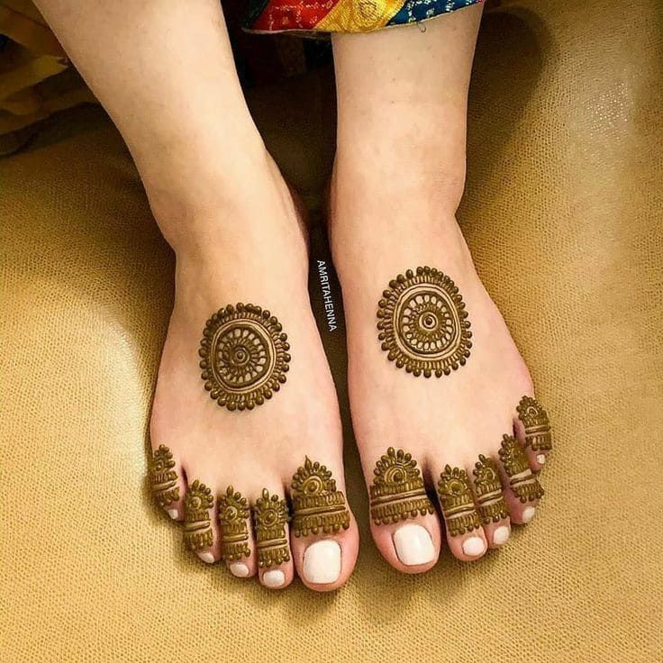 Foot Mehndi Design, Feet Mehndi Design 85