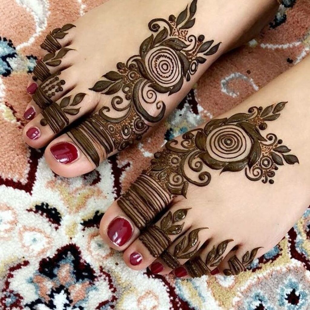 Foot Mehndi Design, Feet Mehndi Design 39