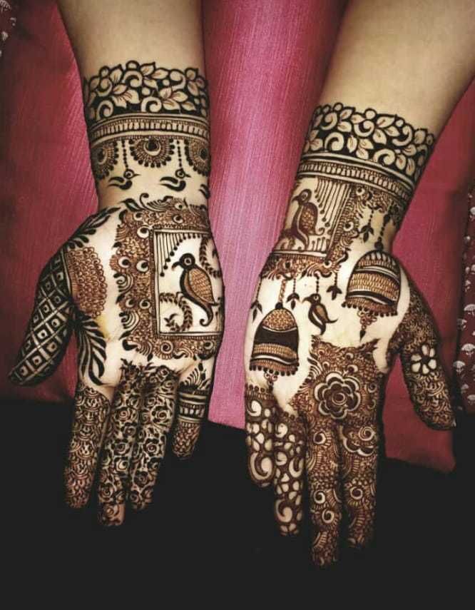 Bridal Mehndi Design, Bridal Simple Mehndi Design 93