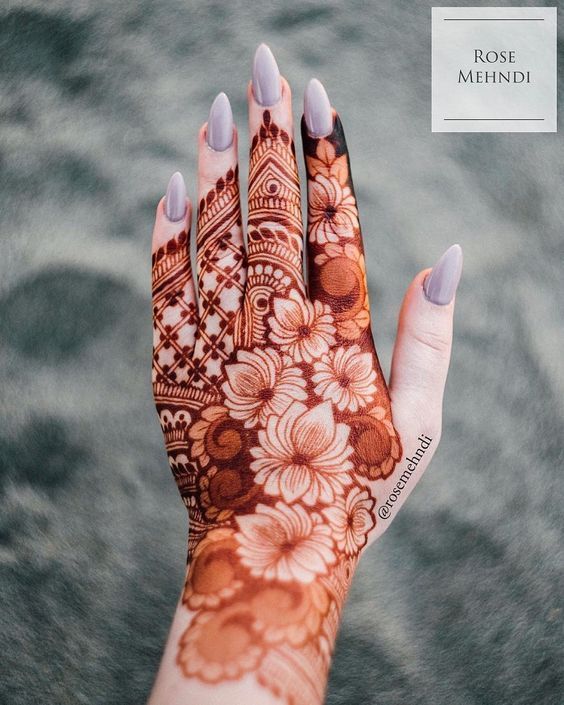 Bridal Mehndi Design, Bridal Simple Mehndi Design 155