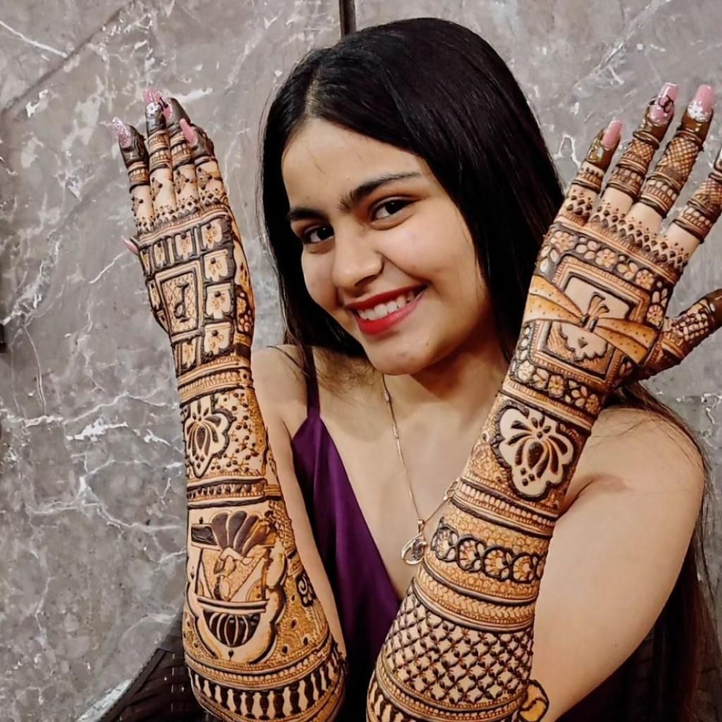 Bridal Mehndi Design, Bridal Simple Mehndi Design 115