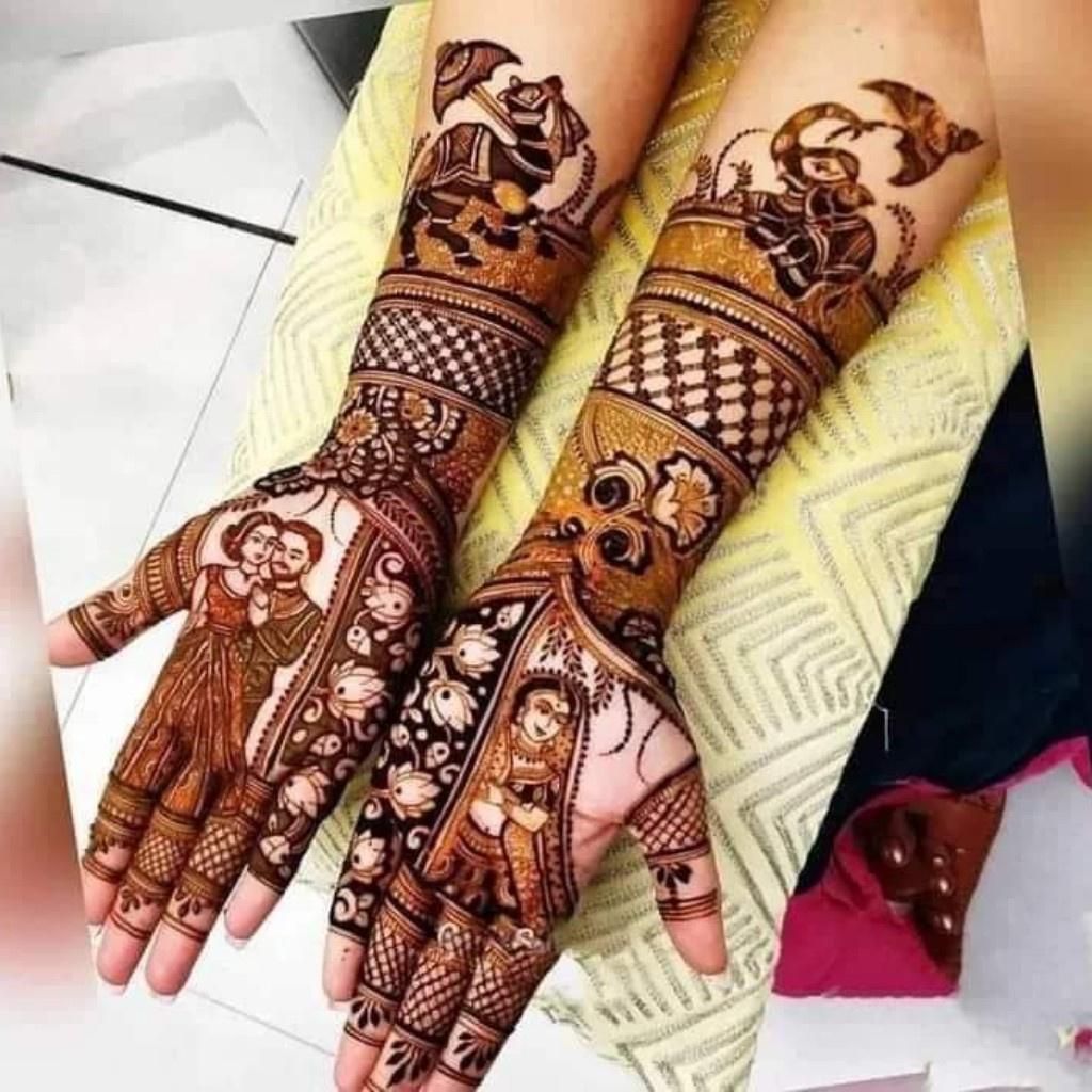 Bridal Mehndi Design, Bridal Simple Mehndi Design 138