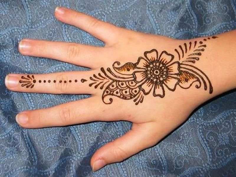 Back Hand Mehndi Design, Stylish Back Hand Mehndi Designs 151