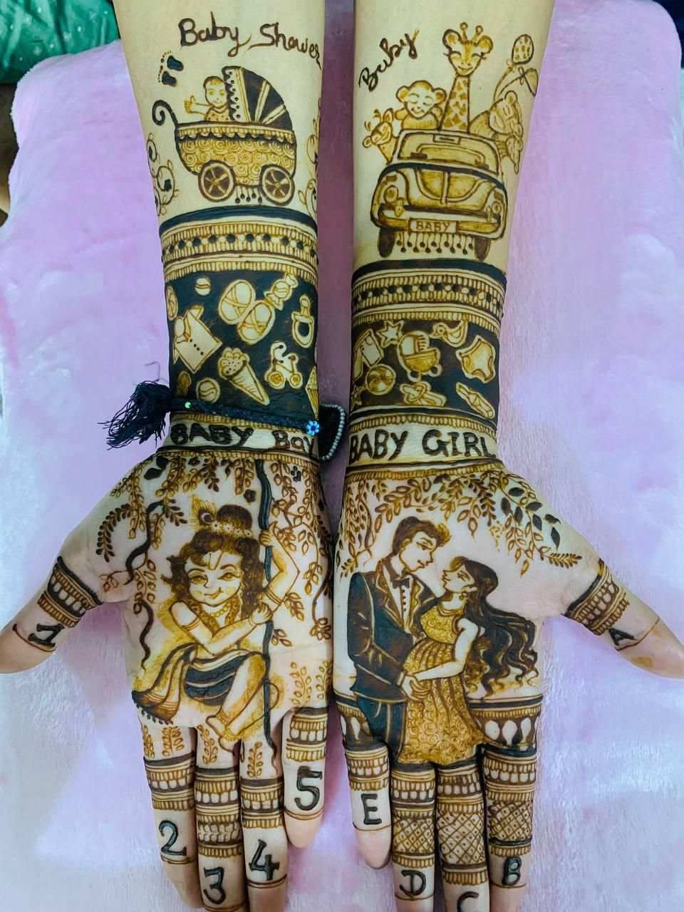 Bridal Mehndi Design, Bridal Simple Mehndi Design 24