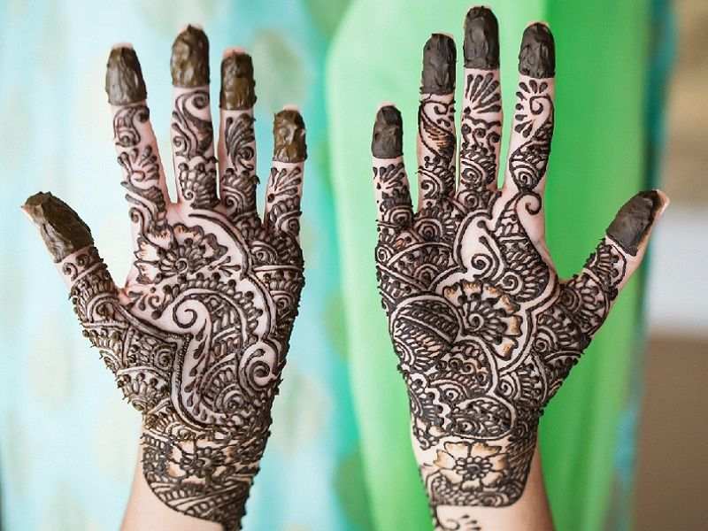 Back Hand Mehndi Design, Stylish Back Hand Mehndi Designs 113