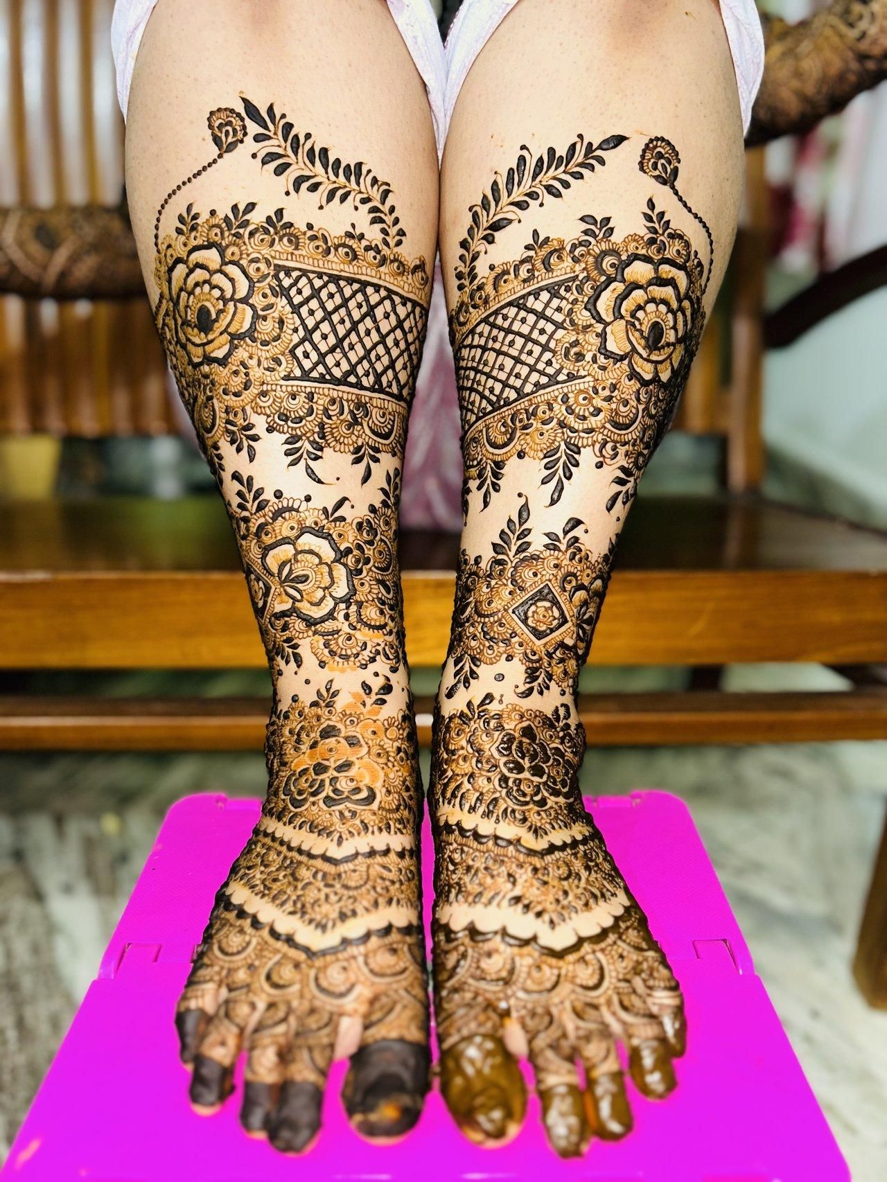 Bridal Mehndi Design, Bridal Simple Mehndi Design 146