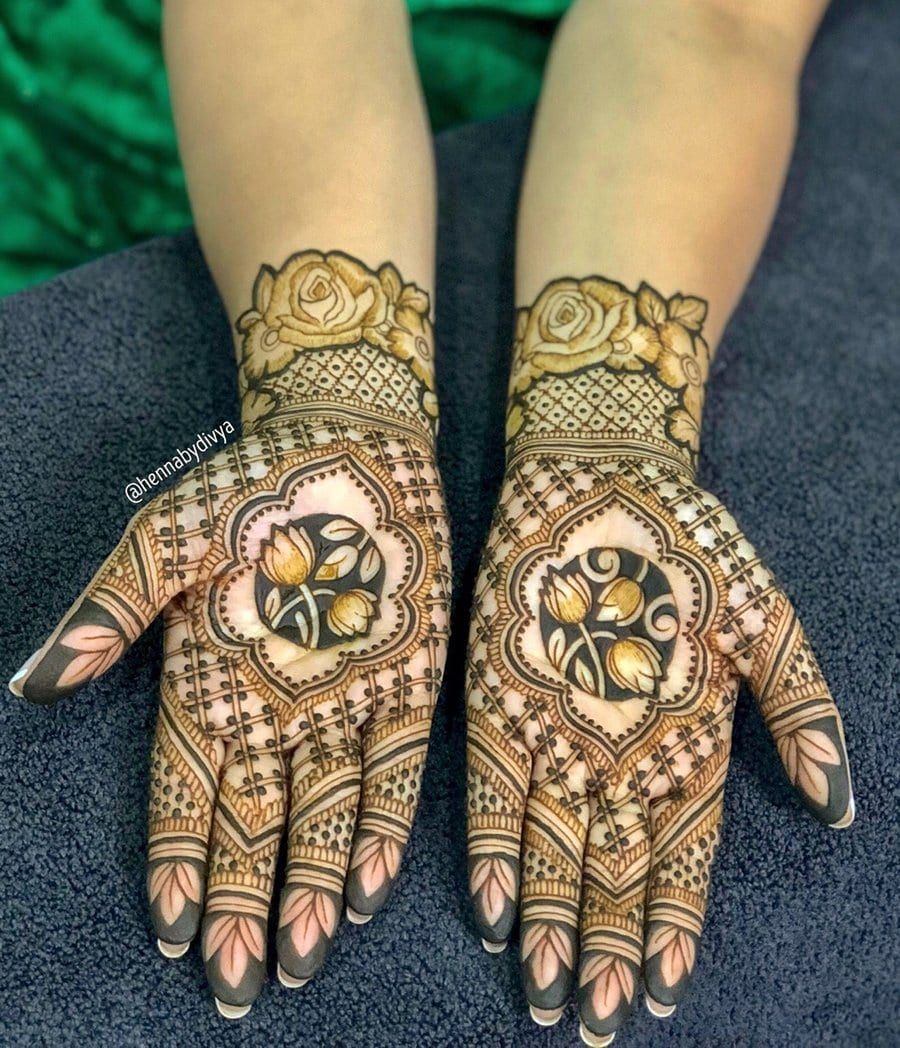 Bridal Mehndi Design, Bridal Simple Mehndi Design 47