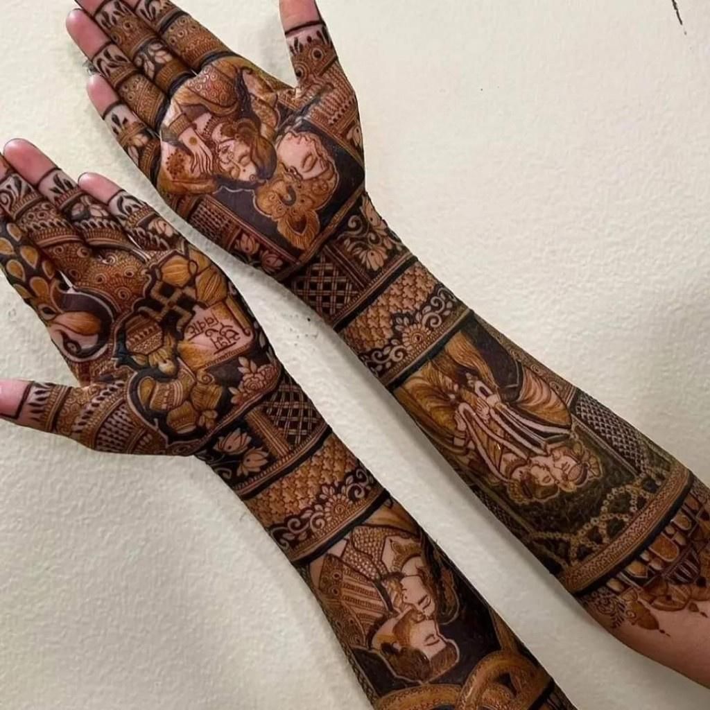 Bridal Mehndi Design, Bridal Simple Mehndi Design 111