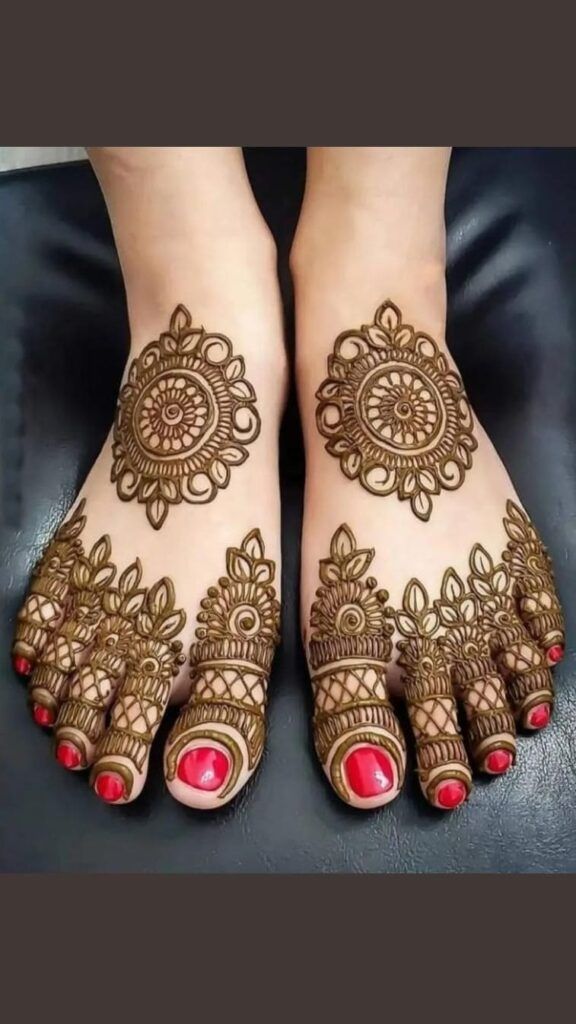 Foot Mehndi Design, Feet Mehndi Design 88