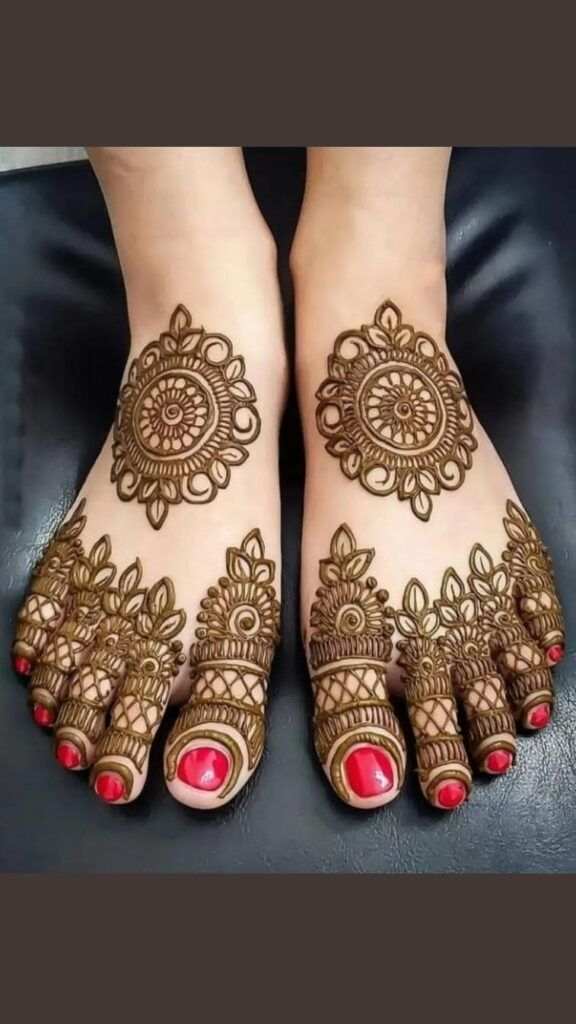 Foot Mehndi Design, Feet Mehndi Design 88