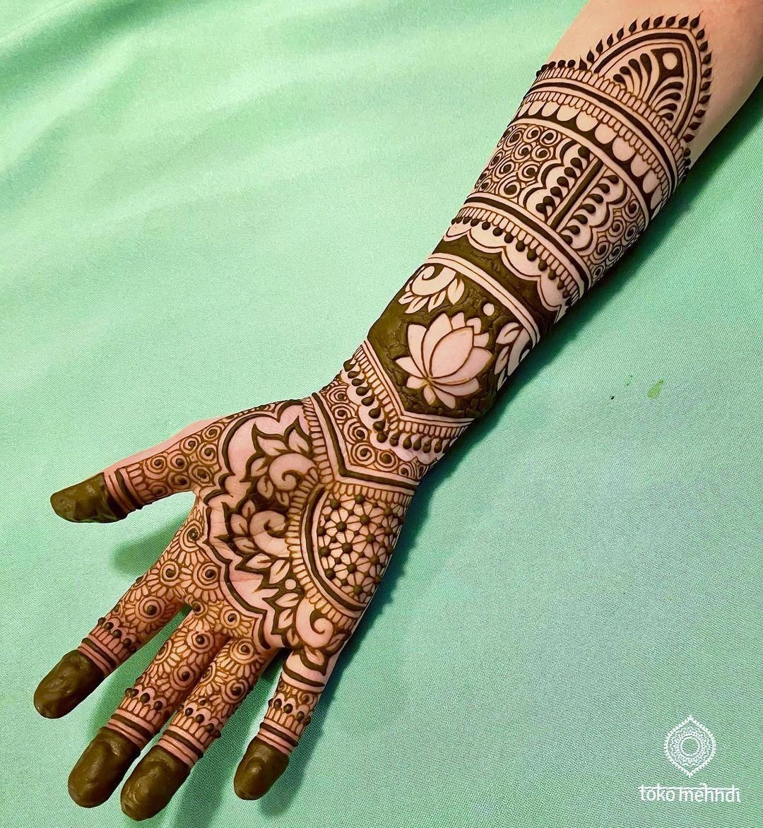 Full Hand Mehndi Design, Stylish Full Hand Mehndi Design 71