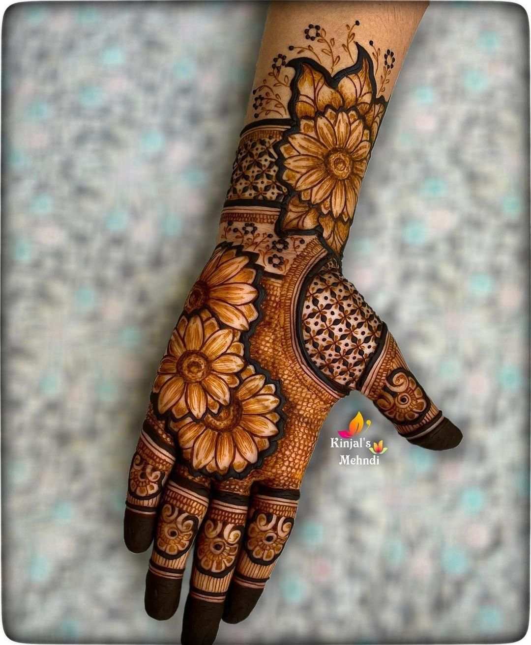 Full Hand Mehndi Design, Stylish Full Hand Mehndi Design 91