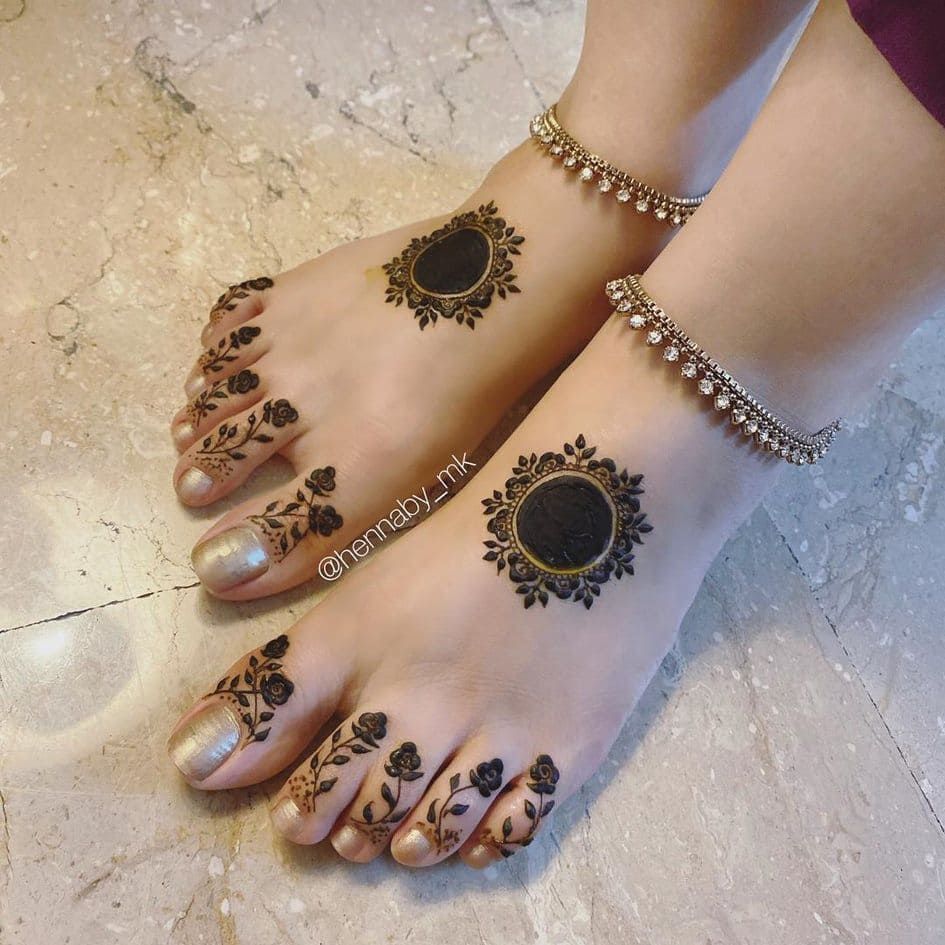 Foot Mehndi Design, Feet Mehndi Design 79