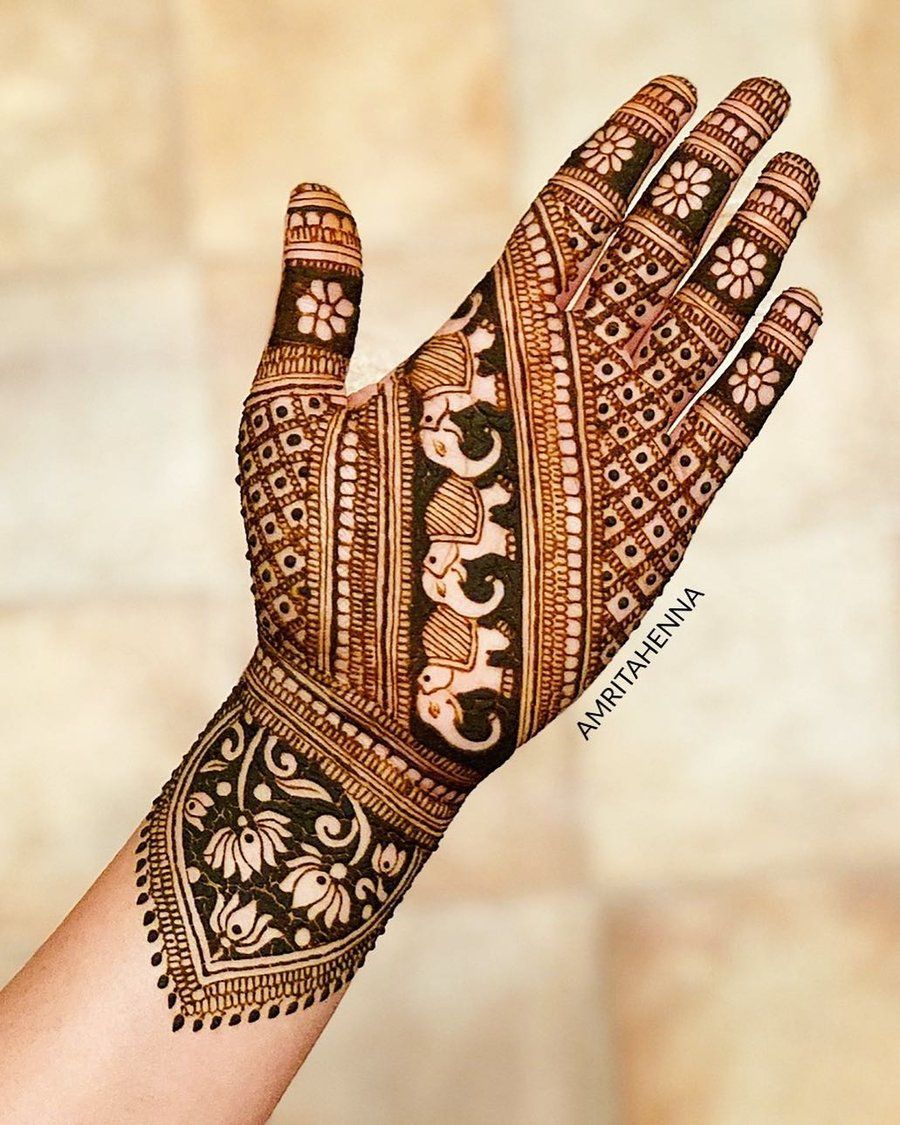 Bridal Mehndi Design, Bridal Simple Mehndi Design 68