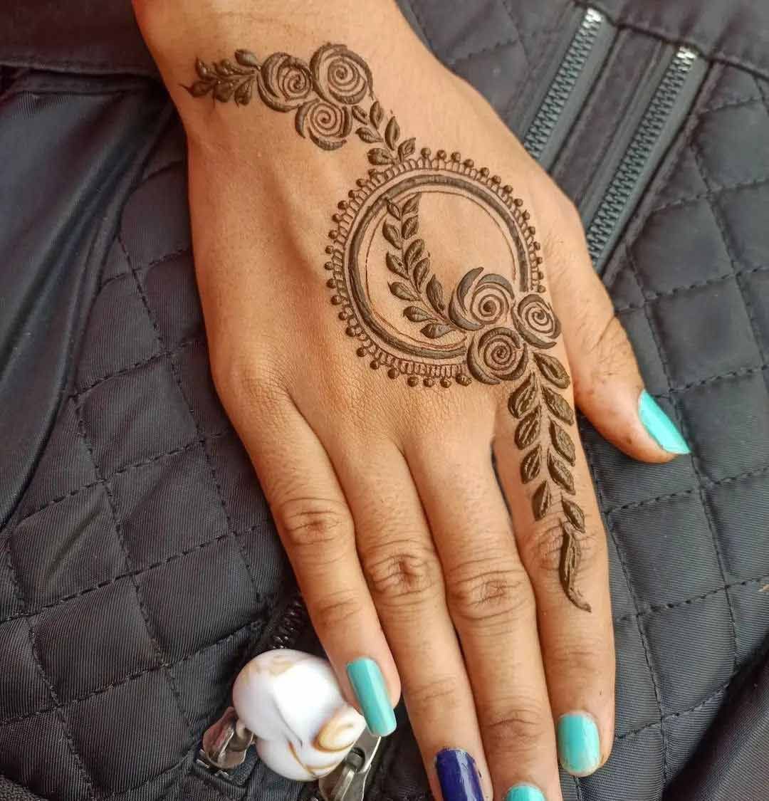 Bridal Mehndi Design, Bridal Simple Mehndi Design 163