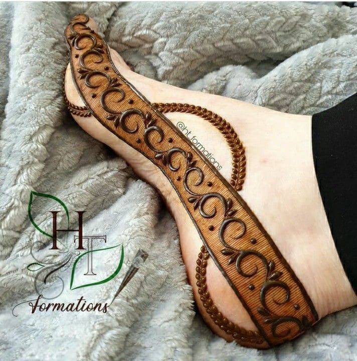 Foot Mehndi Design, Feet Mehndi Design 82