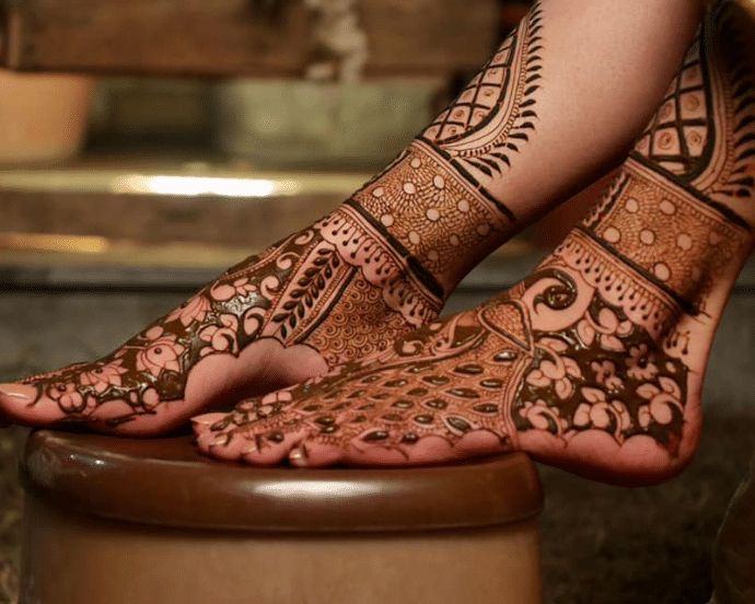 Foot Mehndi Design, Feet Mehndi Design 87