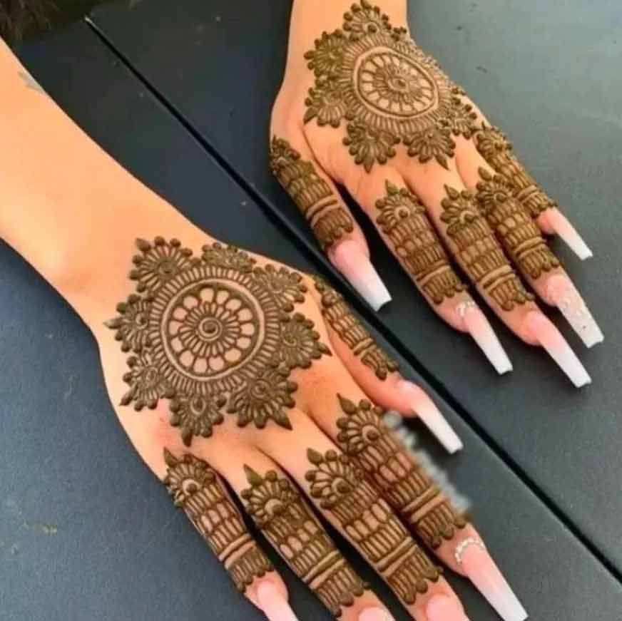 Bridal Mehndi Design, Bridal Simple Mehndi Design 10