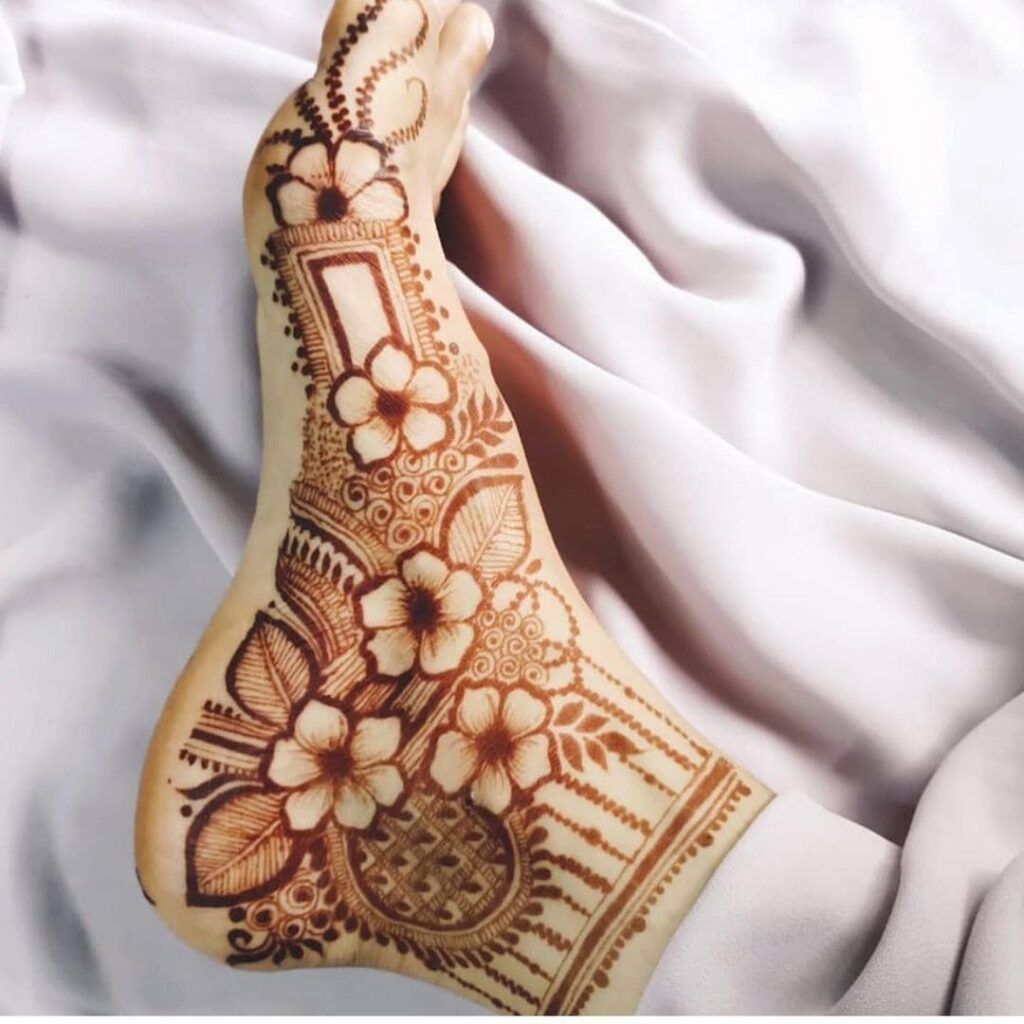 Foot Mehndi Design, Feet Mehndi Design 81