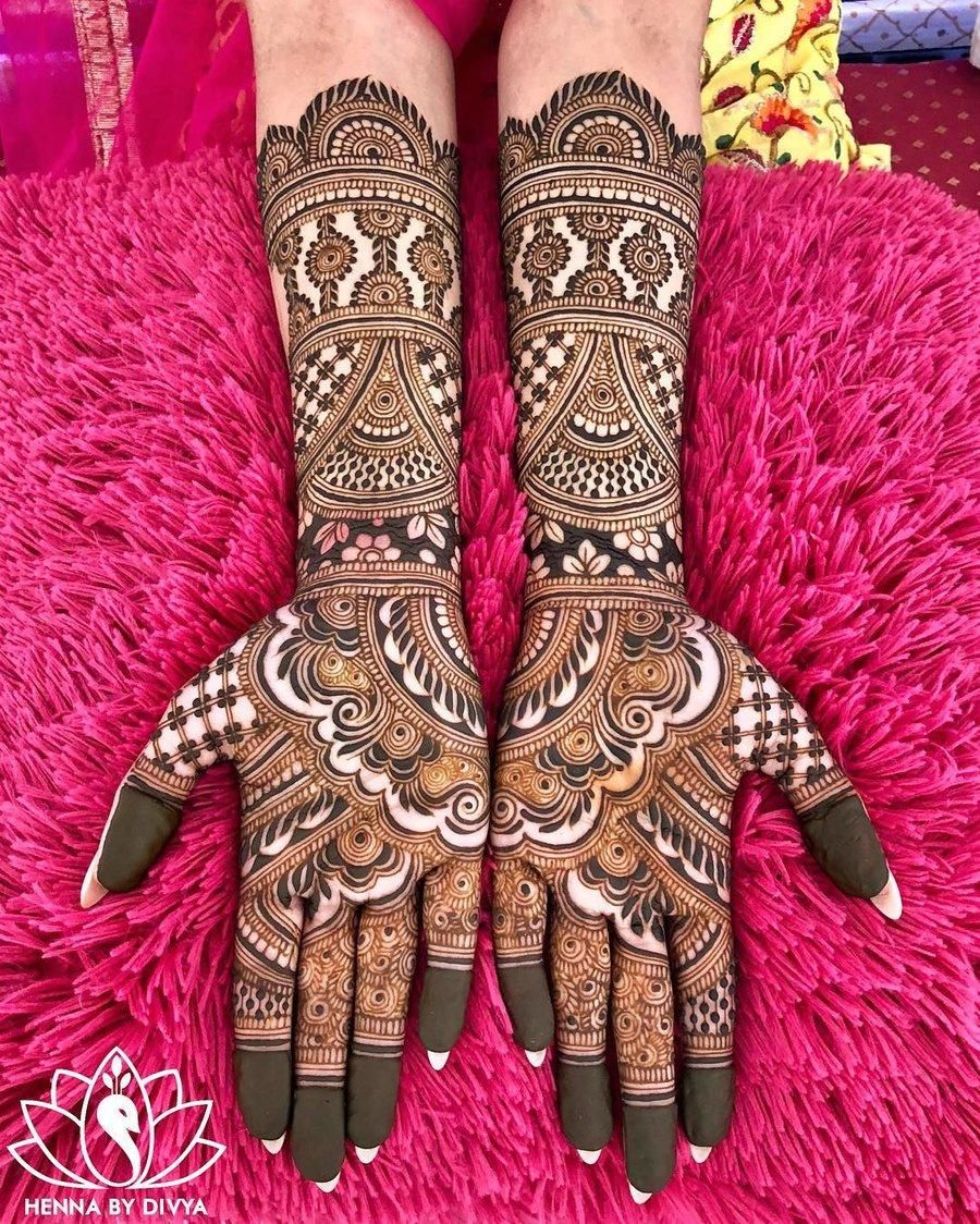 Full Hand Mehndi Design, Stylish Full Hand Mehndi Design 64