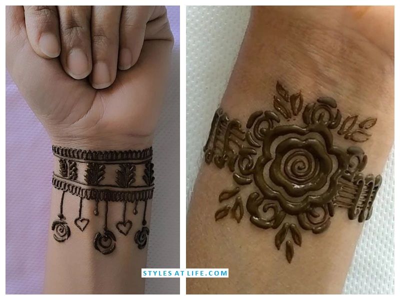 Back Hand Mehndi Design, Stylish Back Hand Mehndi Designs 156