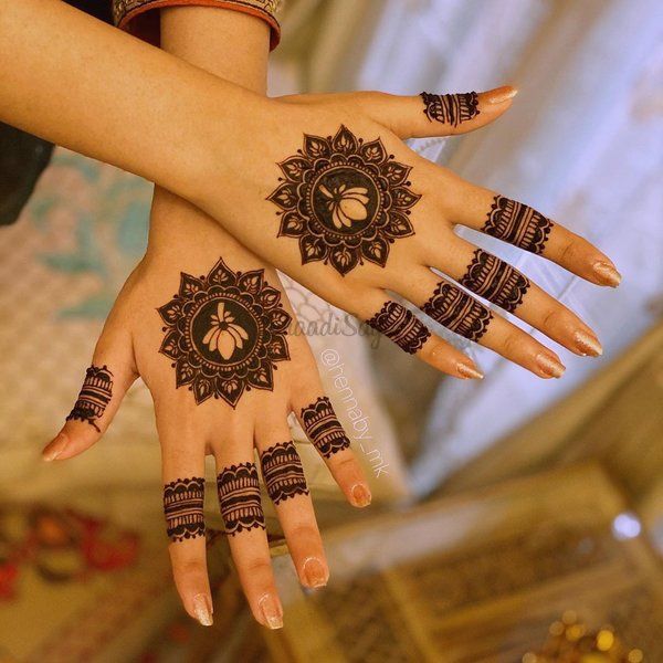 Finger Mehndi Design, Stylish Finger Mehndi Design 169