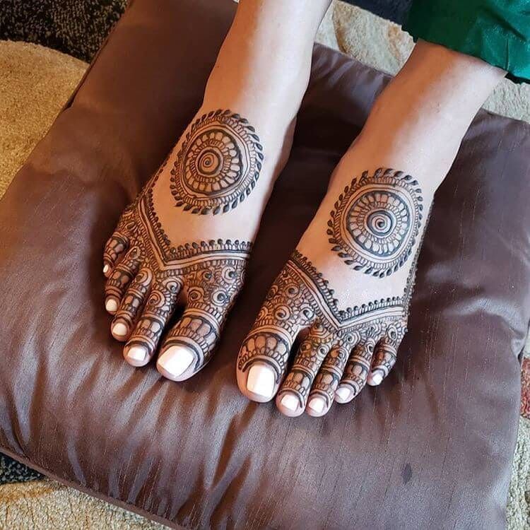 Foot Mehndi Design, Feet Mehndi Design 92