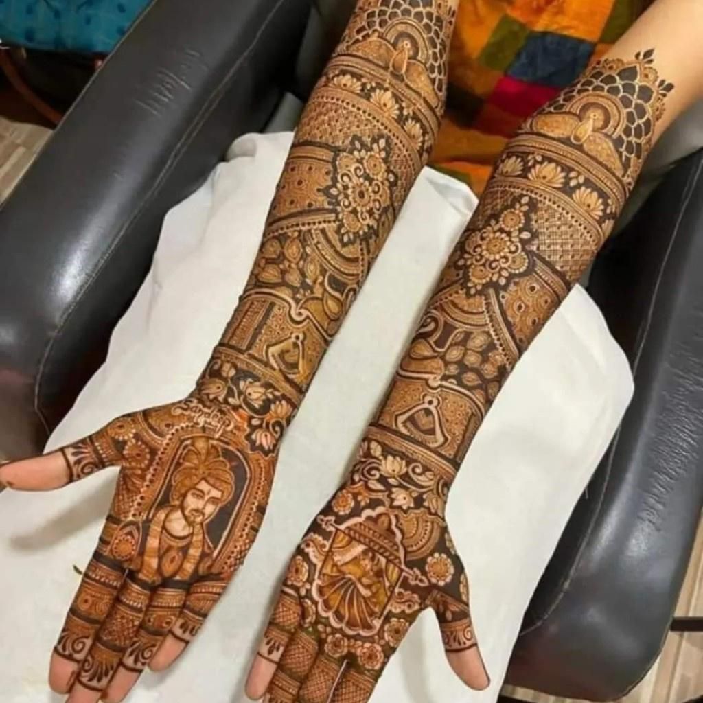 Bridal Mehndi Design, Bridal Simple Mehndi Design 135