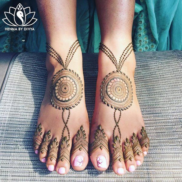 Foot Mehndi Design, Feet Mehndi Design 133