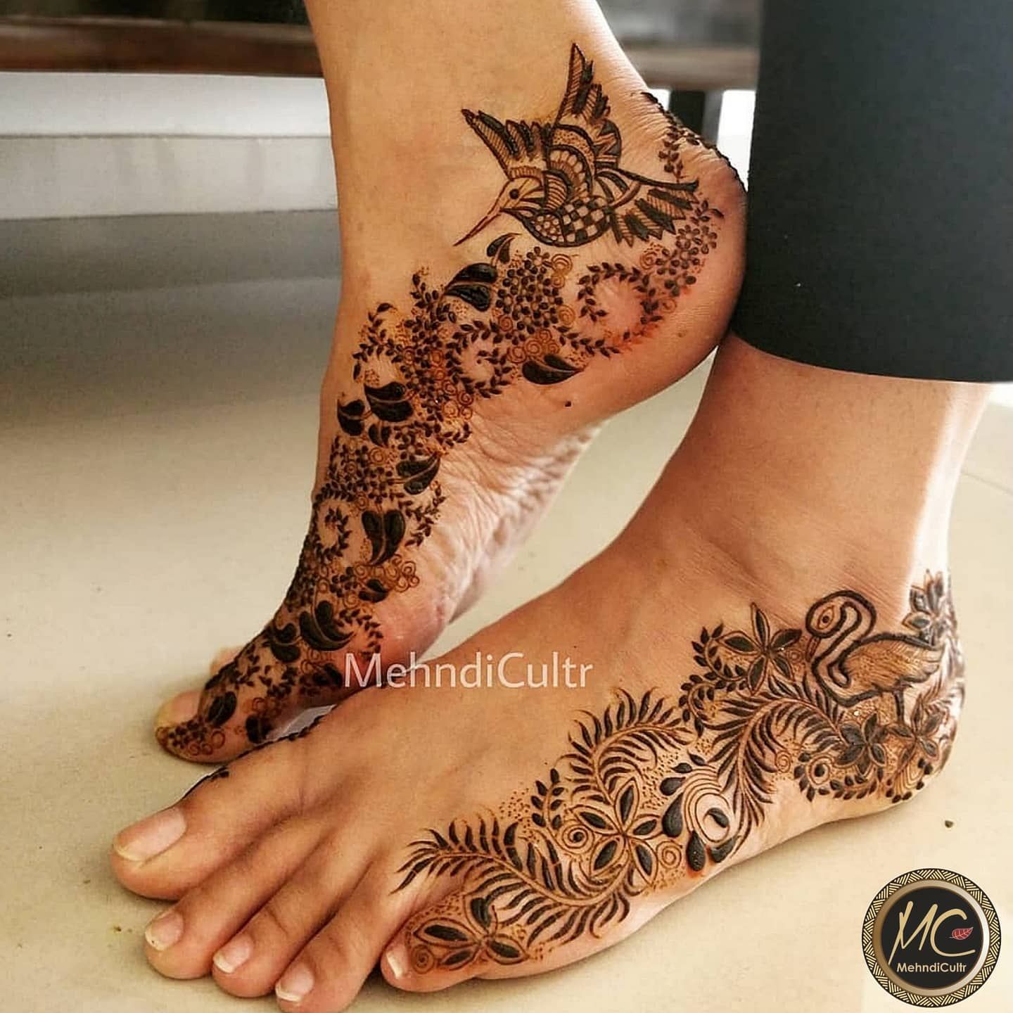 Foot Mehndi Design, Feet Mehndi Design 11