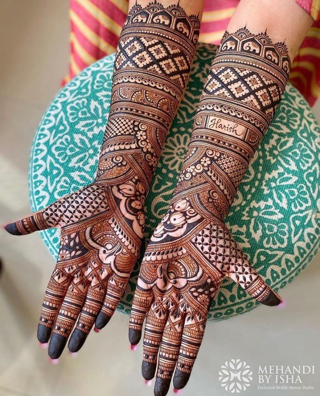 Full Hand Mehndi Design, Stylish Full Hand Mehndi Design 120