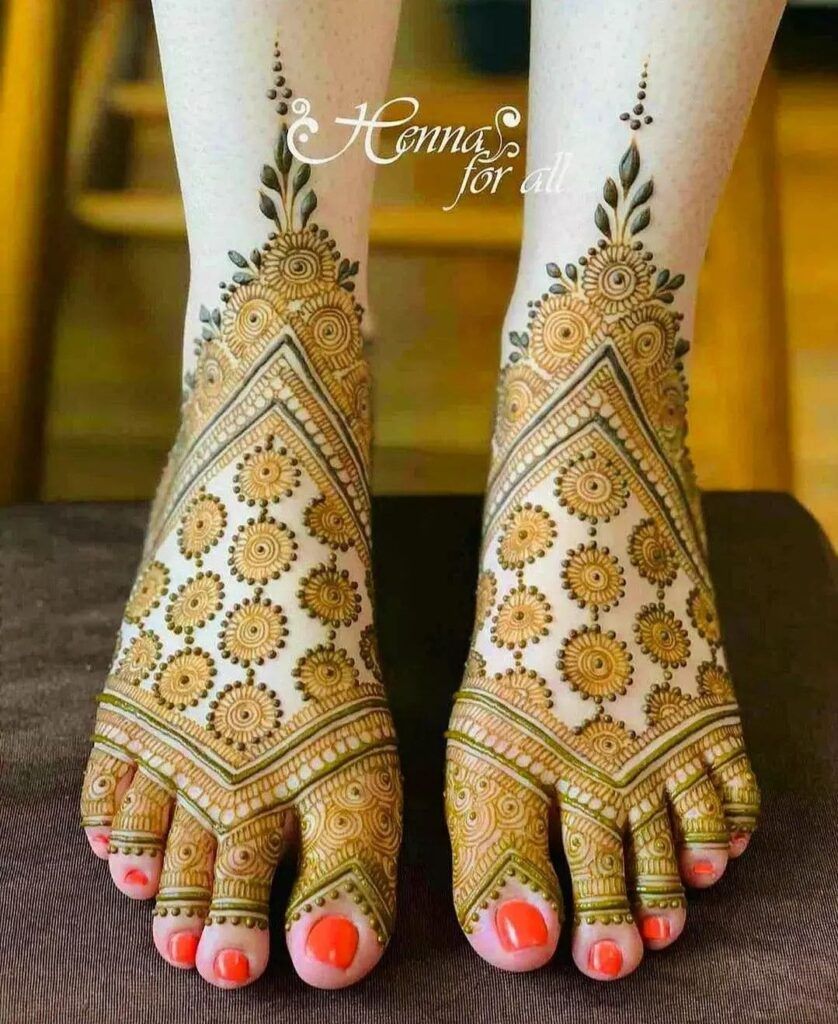 Foot Mehndi Design, Feet Mehndi Design 120