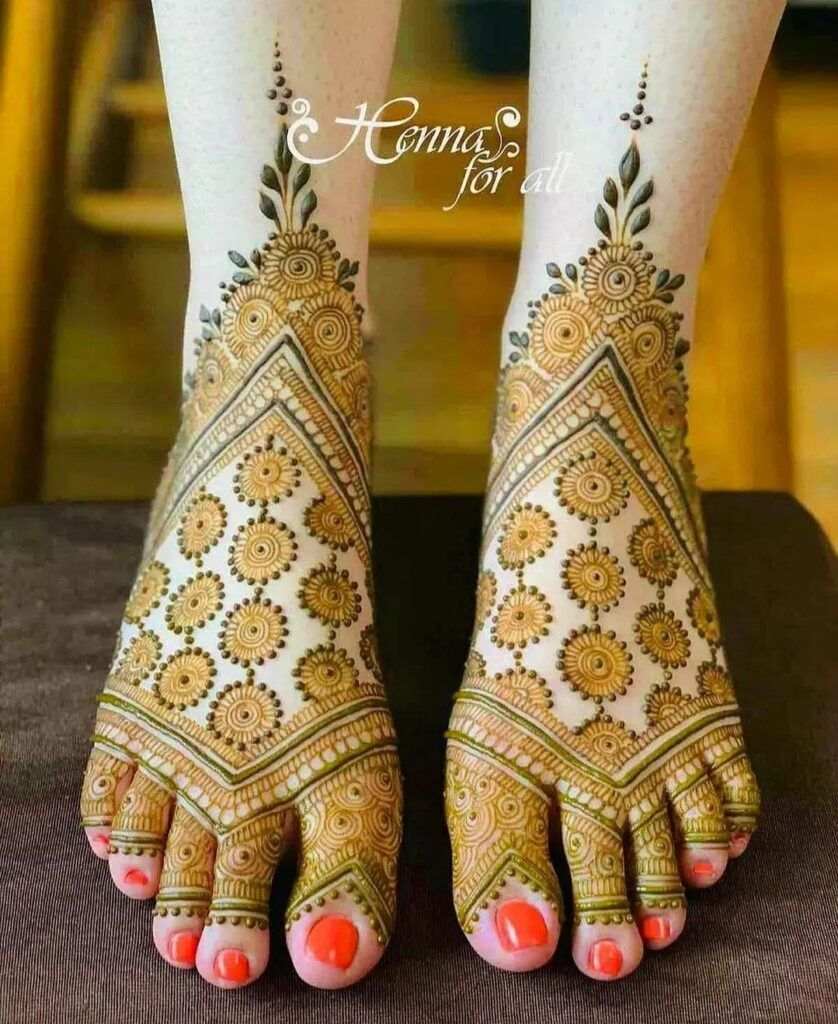 Foot Mehndi Design, Feet Mehndi Design 120