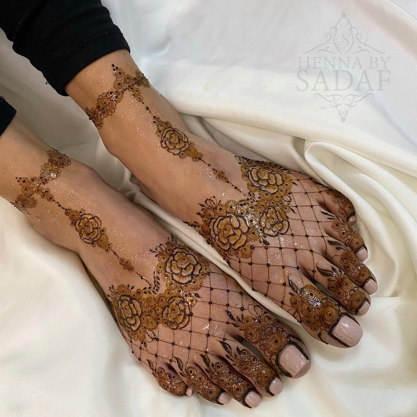 Foot Mehndi Design, Feet Mehndi Design 4