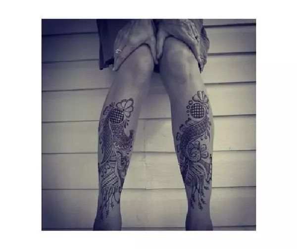 Leg Mehndi Design, Stylish Leg Mehndi Design 81