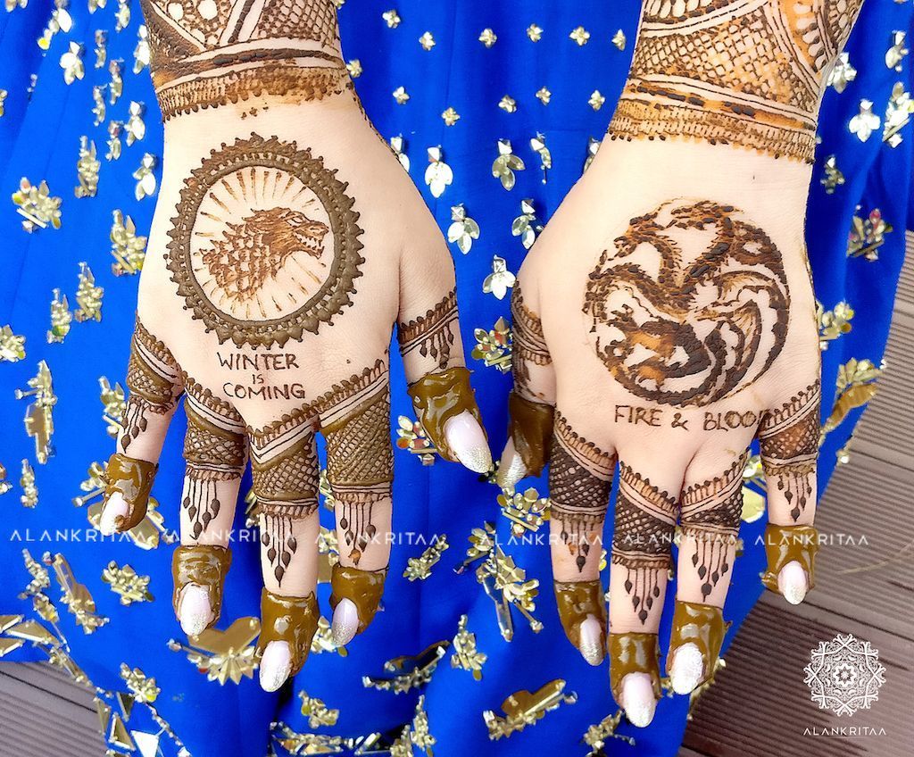 Bridal Mehndi Design, Bridal Simple Mehndi Design 175