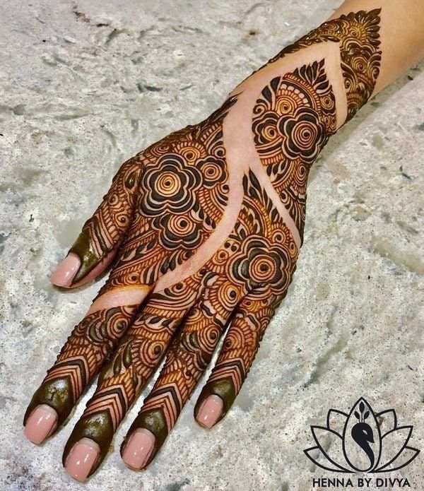 Bridal Mehndi Design, Bridal Simple Mehndi Design 44