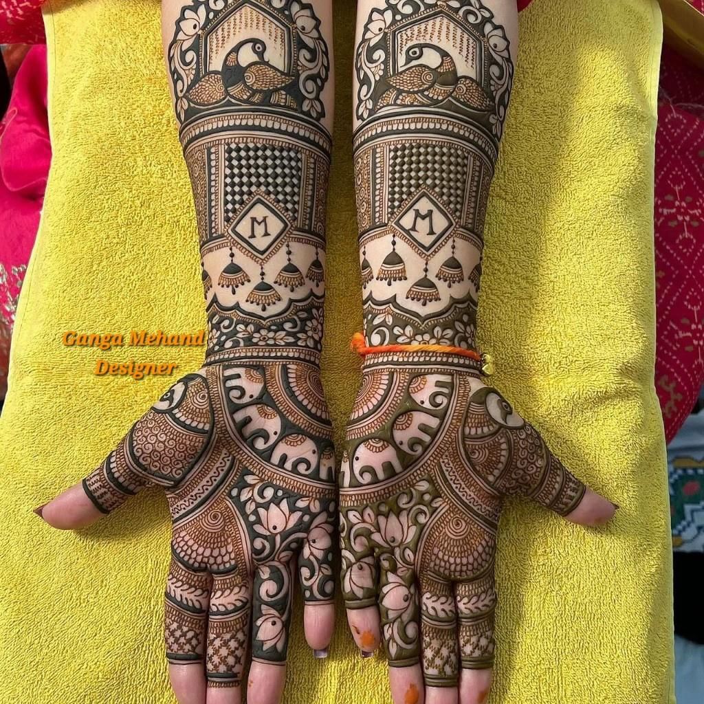 Bridal Mehndi Design, Bridal Simple Mehndi Design 137