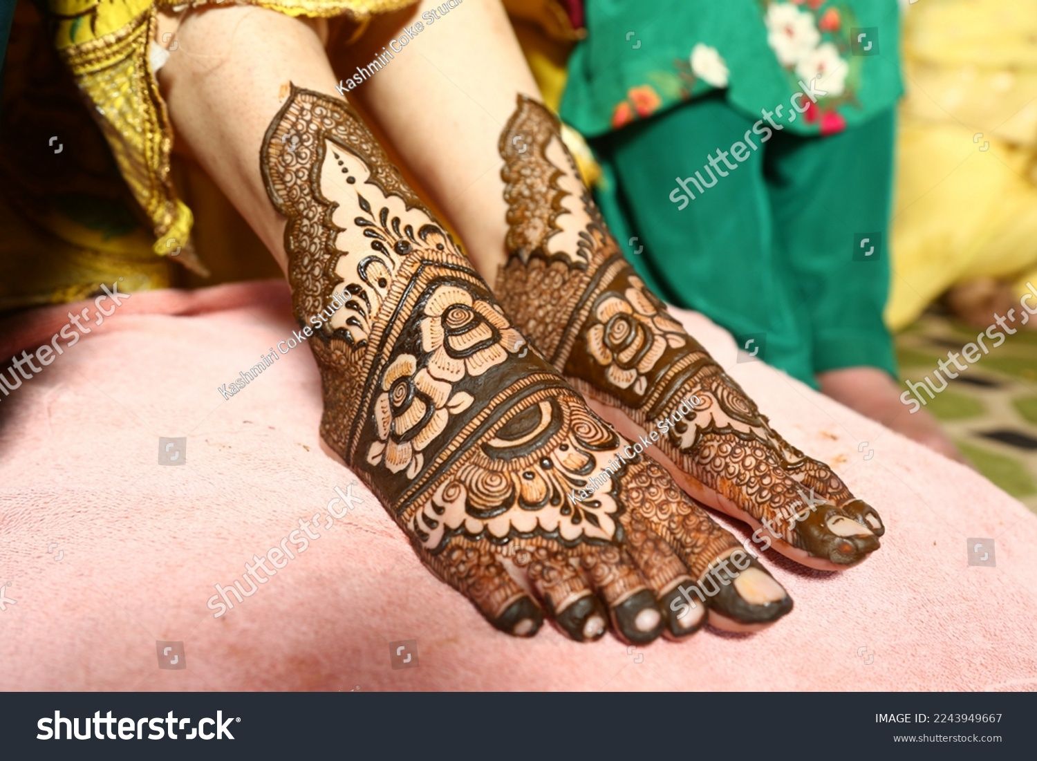 Foot Mehndi Design, Feet Mehndi Design 26