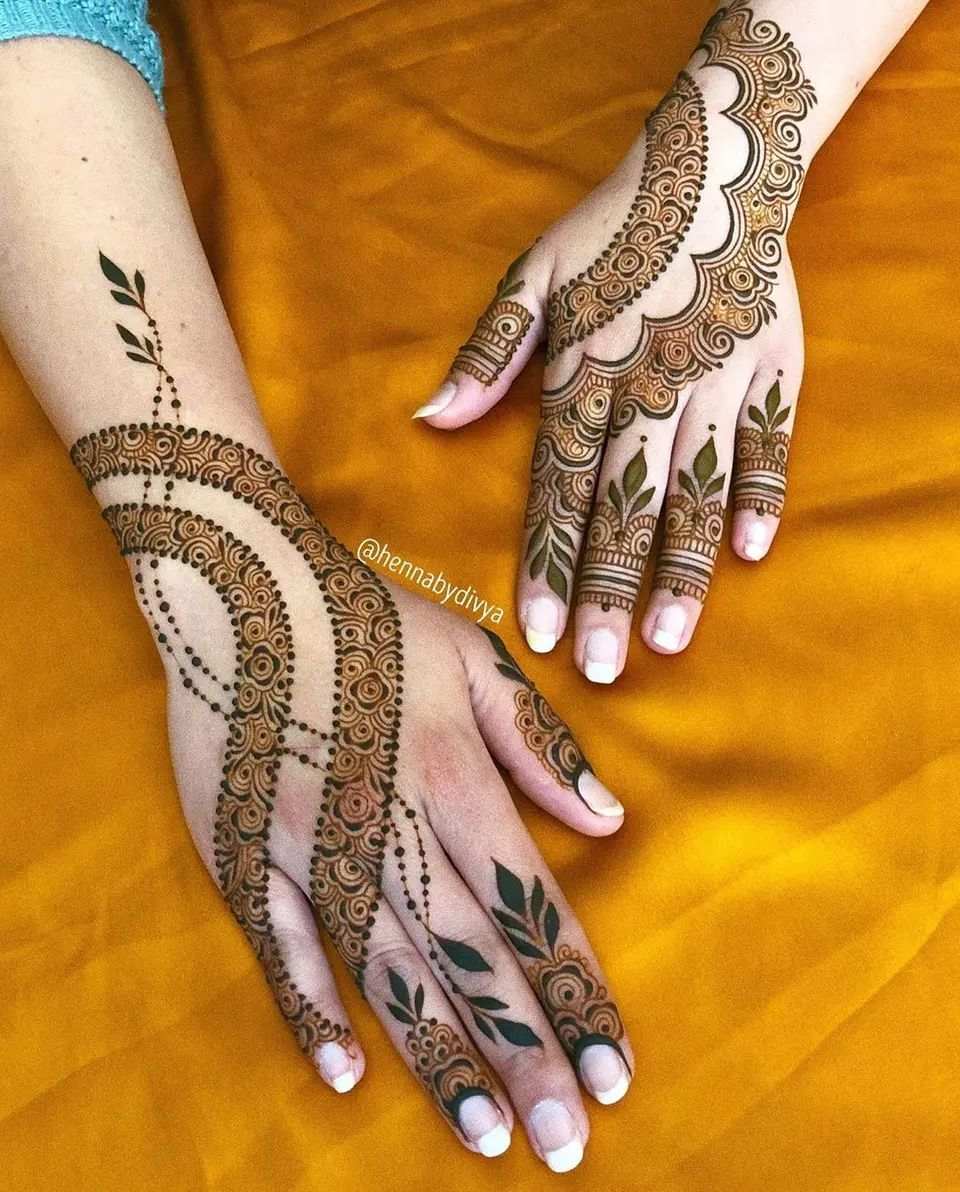 Bridal Mehndi Design, Bridal Simple Mehndi Design 31