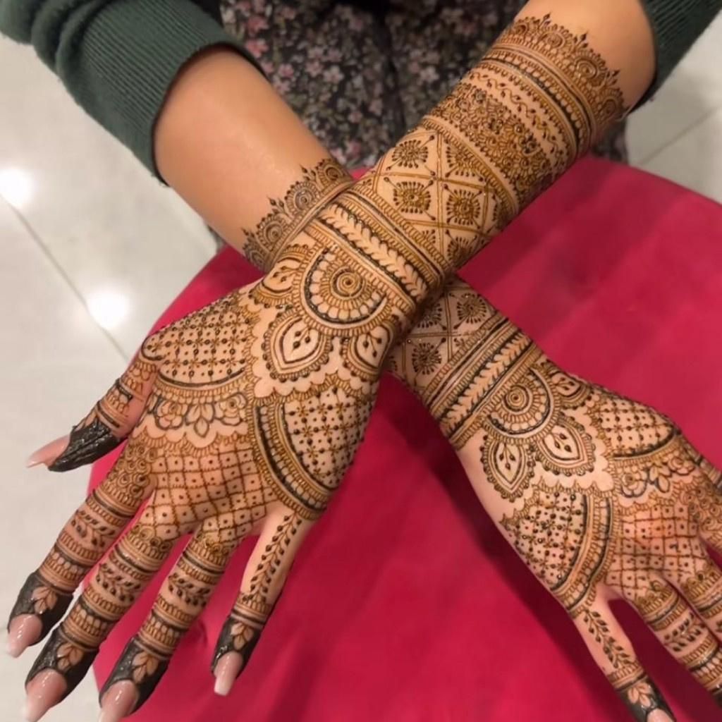 Bridal Mehndi Design, Bridal Simple Mehndi Design 127