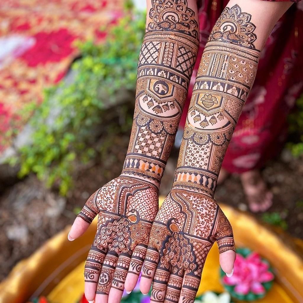 Bridal Mehndi Design, Bridal Simple Mehndi Design 117