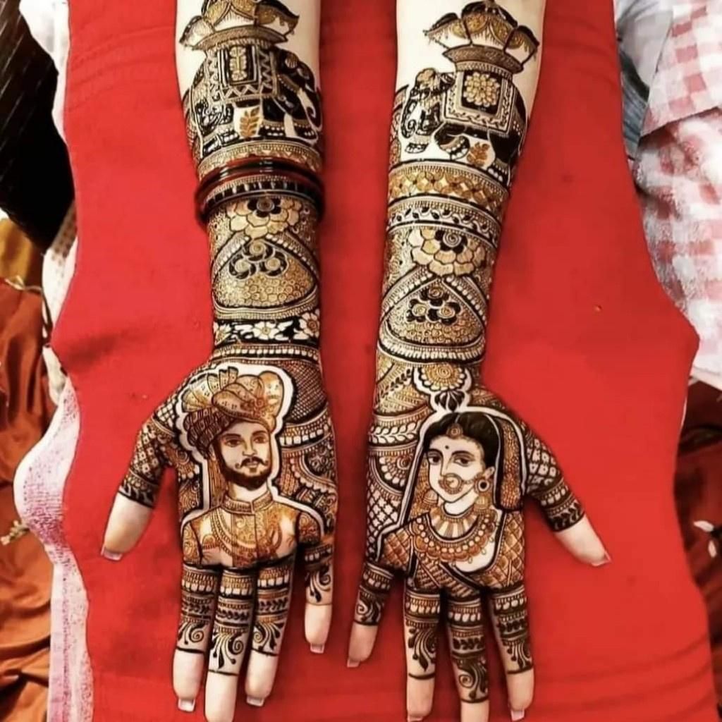 Bridal Mehndi Design, Bridal Simple Mehndi Design 113